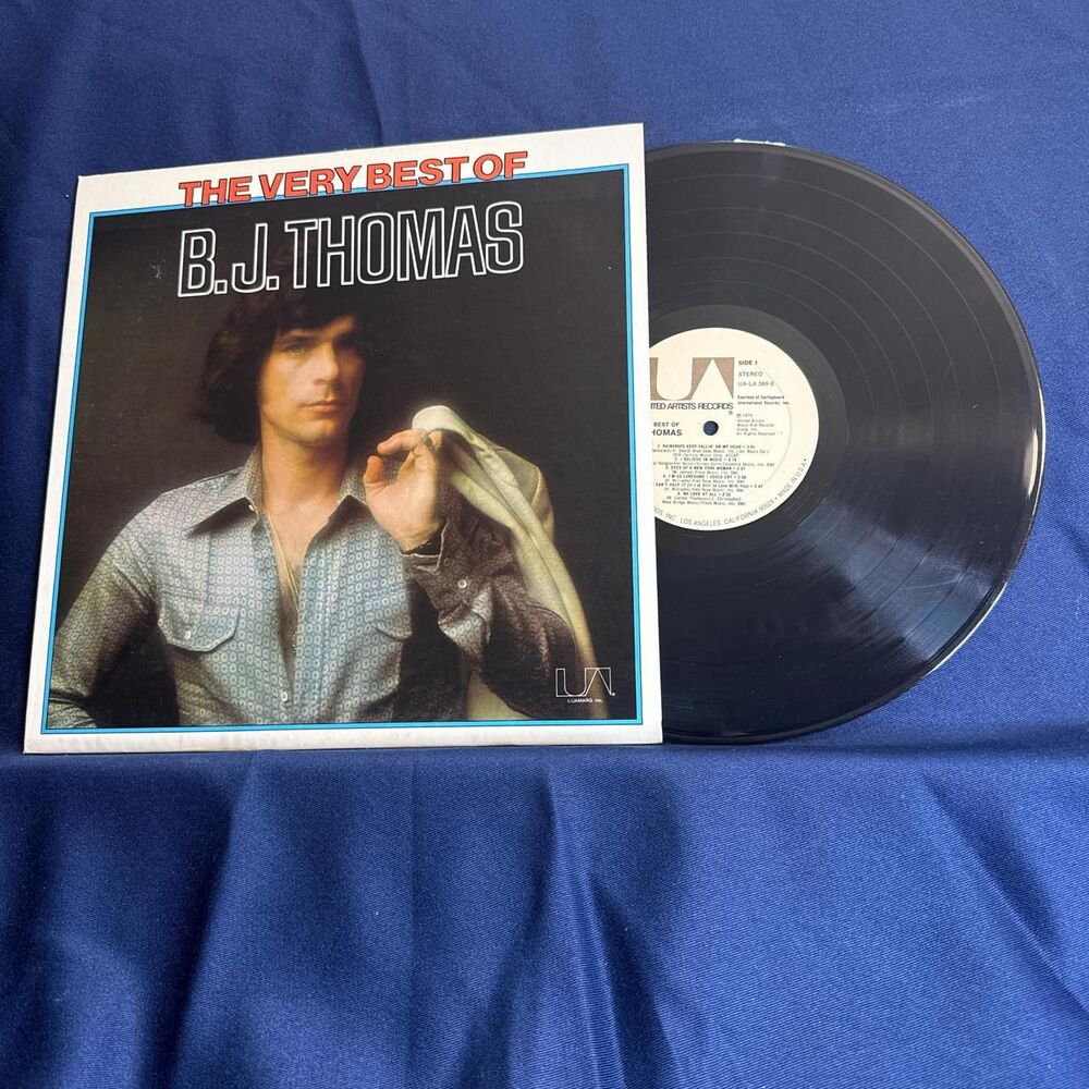 B.J. Thomas "The Very Best of" vinyl record #vinylrecord #music